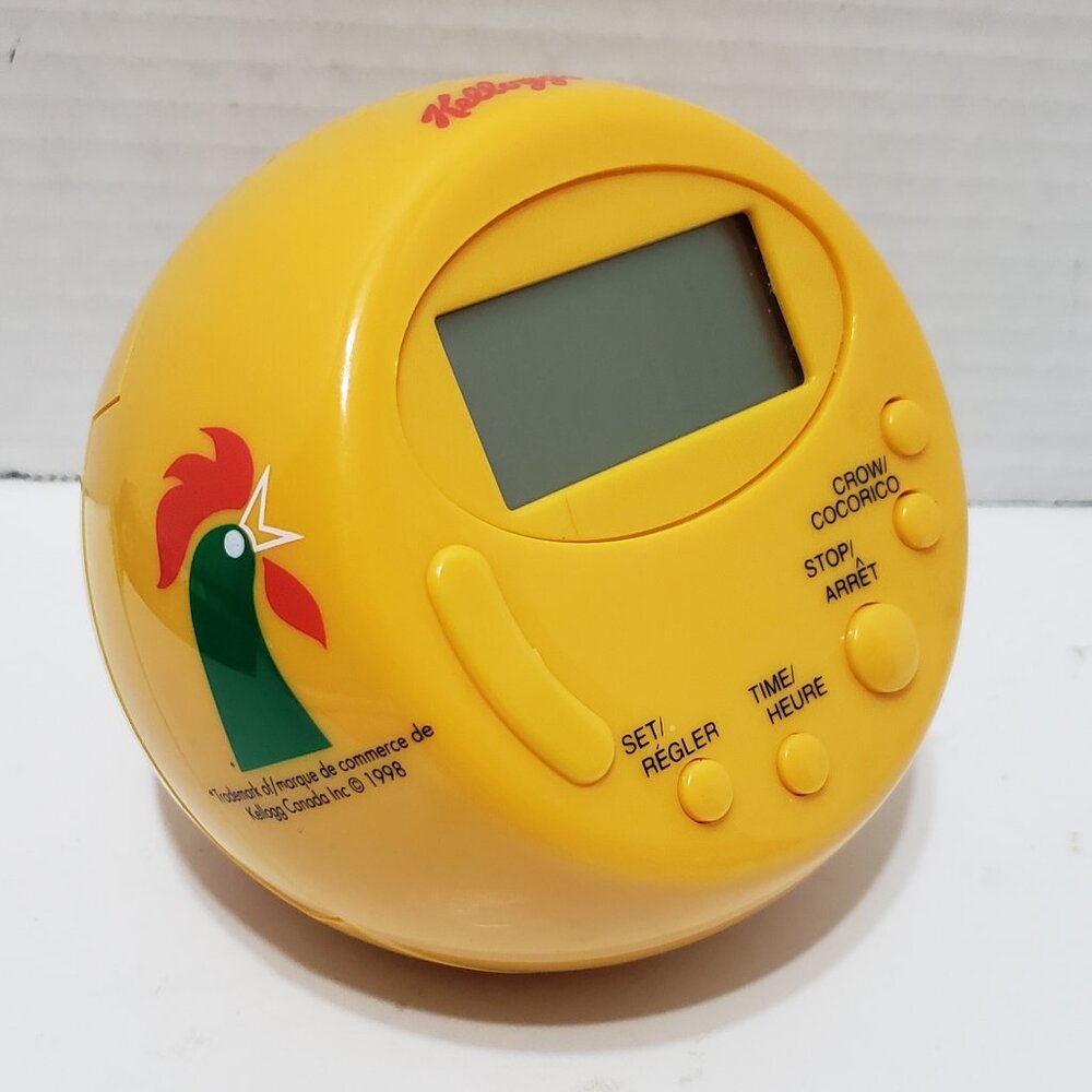 Kellogg's Honey Crunch Corn Flakes Alarm Clock - Vintage 1998